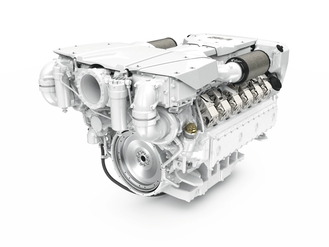 V12 Marine Diesel Engine
